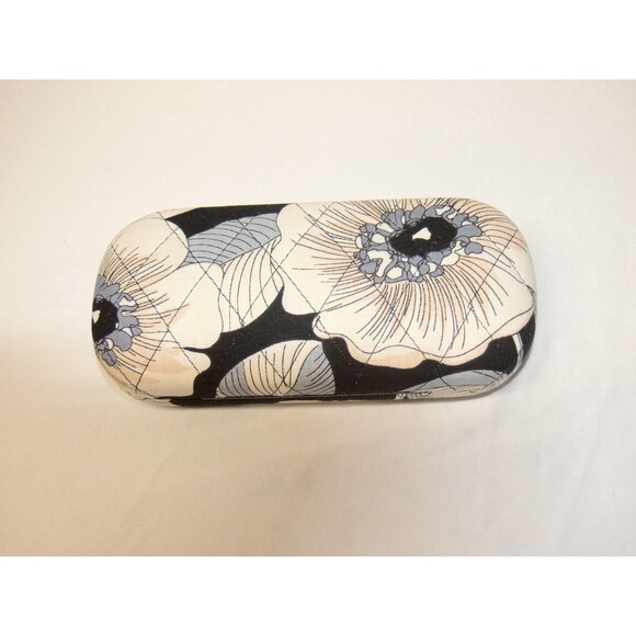 Vera Bradley Villager Camellia Retired Pattern Clamshell Eyeglass Sunglass Case - Picture 2 of 4